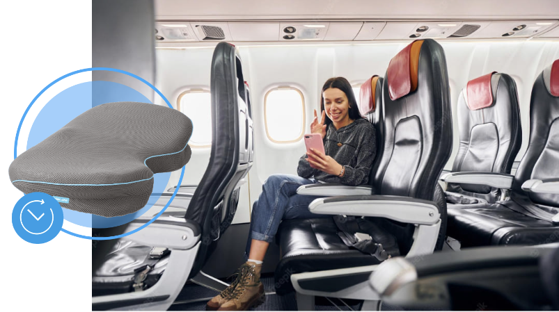 Cojín de Asiento Visoelástico Avanzado