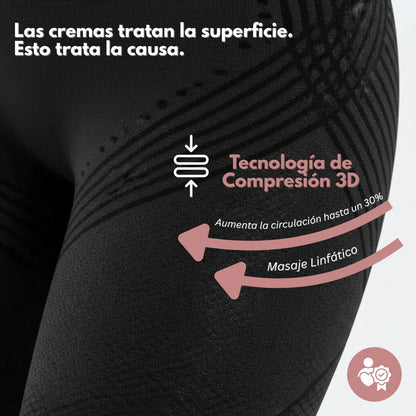 Pack 3D Cellumove™ – 3 Leggings Modeladoras para Cada Momento del Día