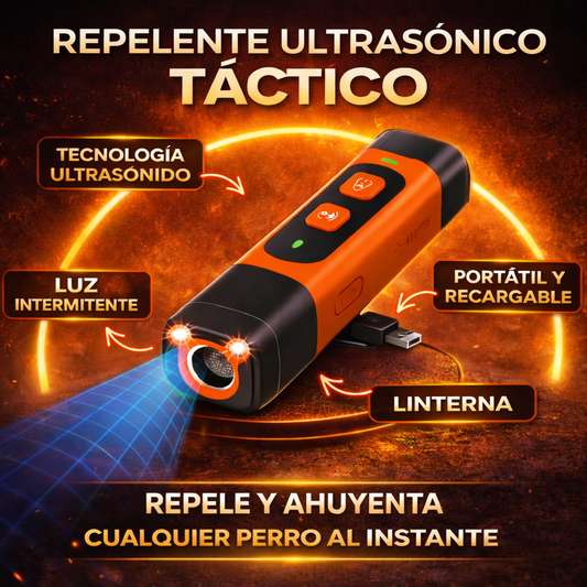 Repelente Ultrasónico Táctico - La Solución Definitiva