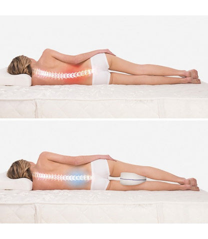 Almohada para piernas con espuma viscoelástica