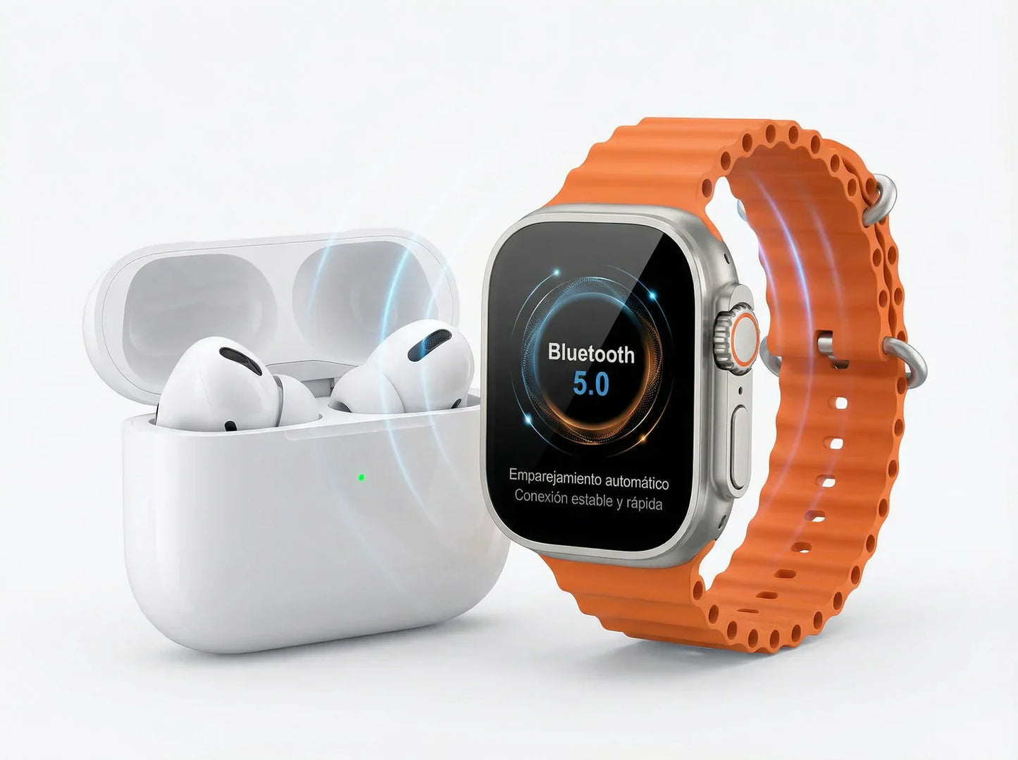 Pack Smartwatch Ultra Pro 2 + Auriculares Inalámbricos 2ª generación