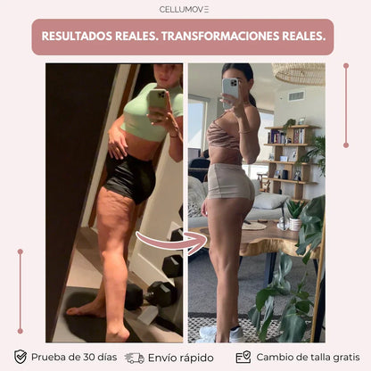 Pack 3D Cellumove™ – 3 Leggings Modeladoras para Cada Momento del Día