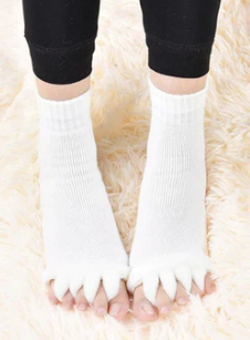 CALCETINES CON SEPARADOR DE DEDOS