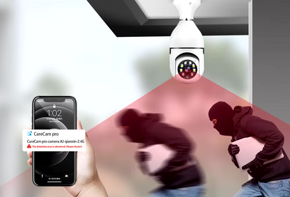 BOMBILLA ESPIA: CAMARA DE SEGURIDAD ULTRA SMART HD