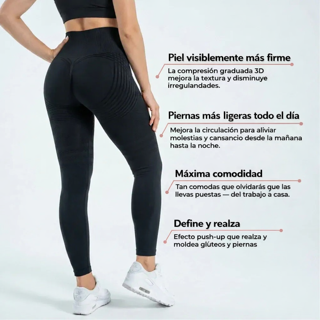 Leggings VivaCuerpo Push Up 3D