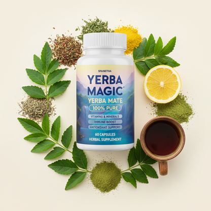 YERBA MAGIC - CÁPSULAS 100% DE YERBA MATE - ENVÍO GRATIS