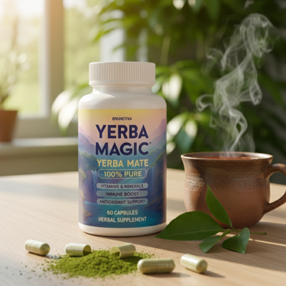 YERBA MAGIC - CÁPSULAS 100% DE YERBA MATE - ENVÍO GRATIS
