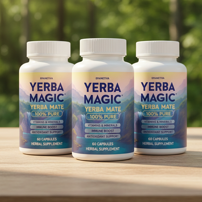 YERBA MAGIC - CÁPSULAS 100% DE YERBA MATE - ENVÍO GRATIS