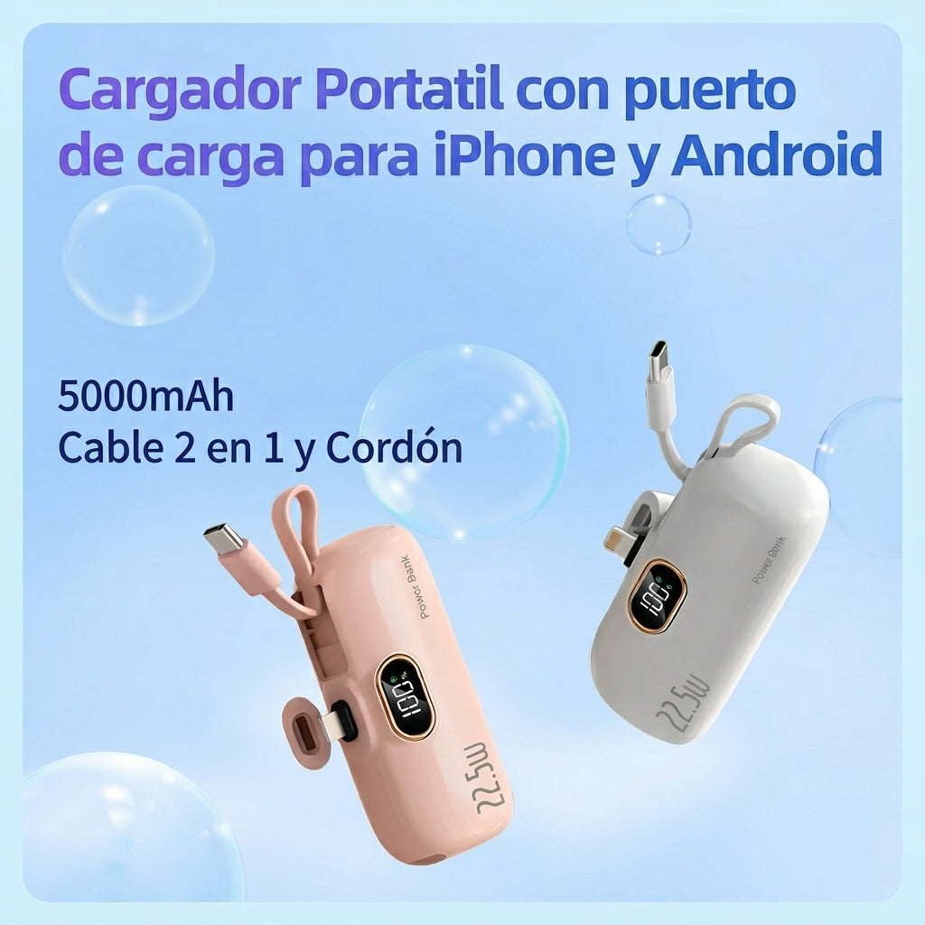 BATERIA PORTATIL (MINI POWER BANK) - ENVÍO GRATIS 😍😊