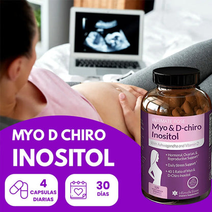INOSITOL - 120 CAPSULAS - ENVÍO GRATIS 😱🤩