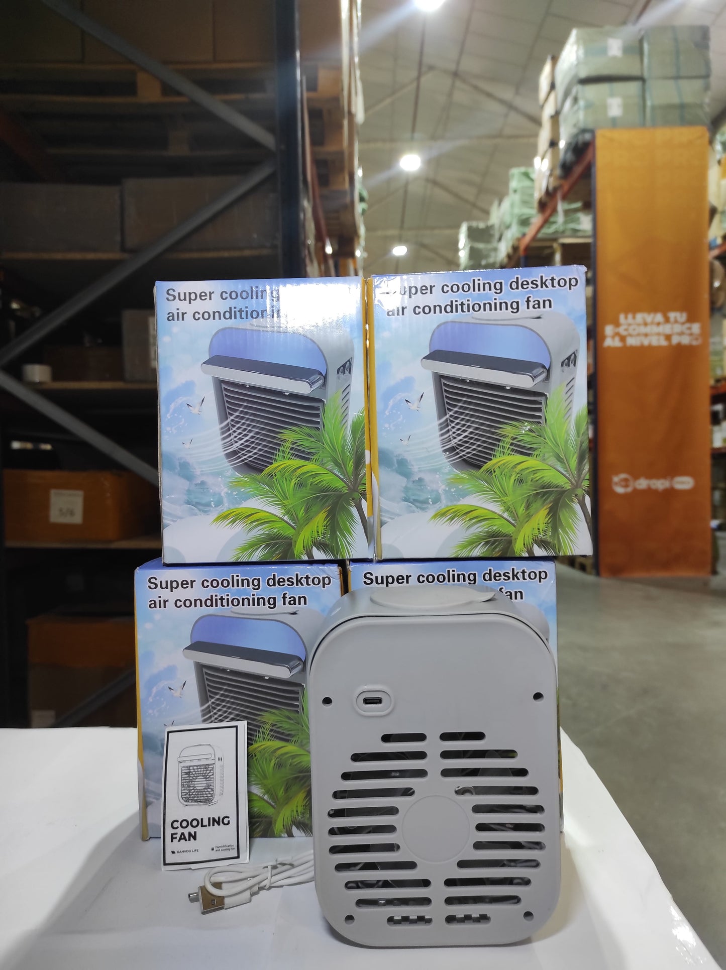 Mini aire acondicionado portátil