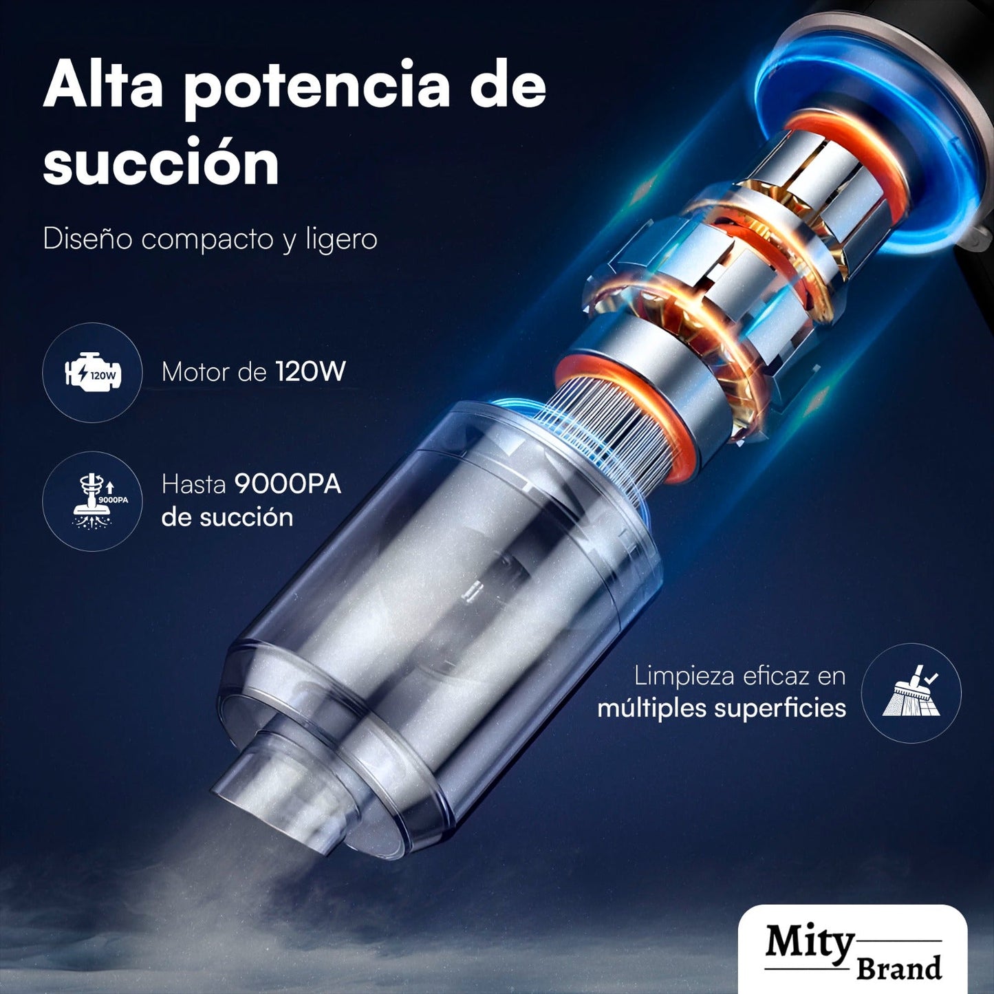 ASPIRADORA PORTÁTIL MULTIFUNCIÓN 2 en 1