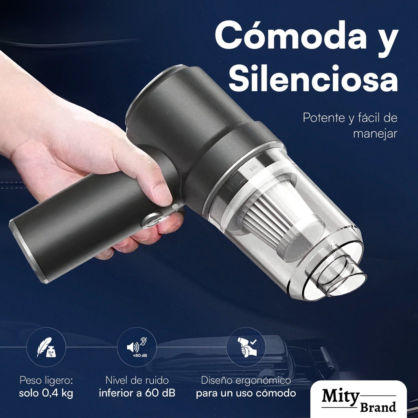 ASPIRADORA PORTÁTIL MULTIFUNCIÓN 2 en 1