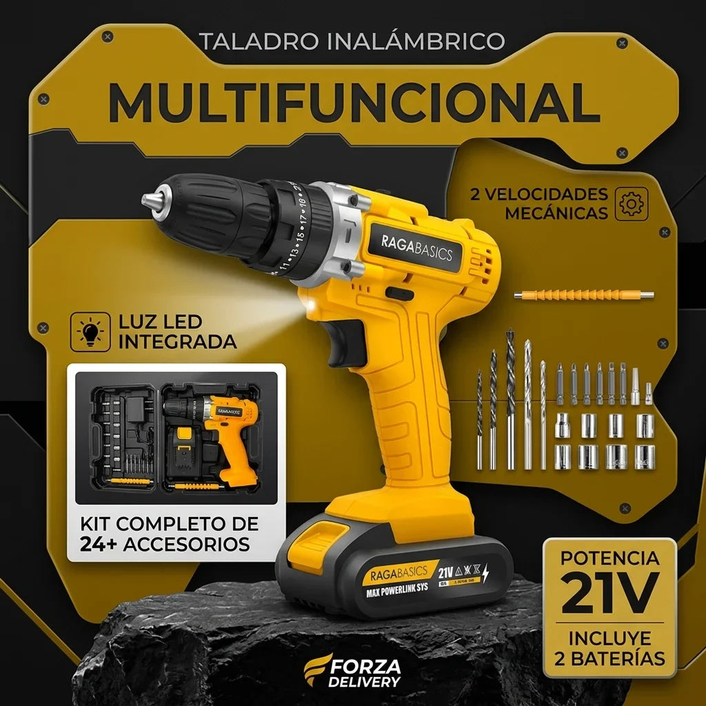 Taladro Multifuncional 10 En 1