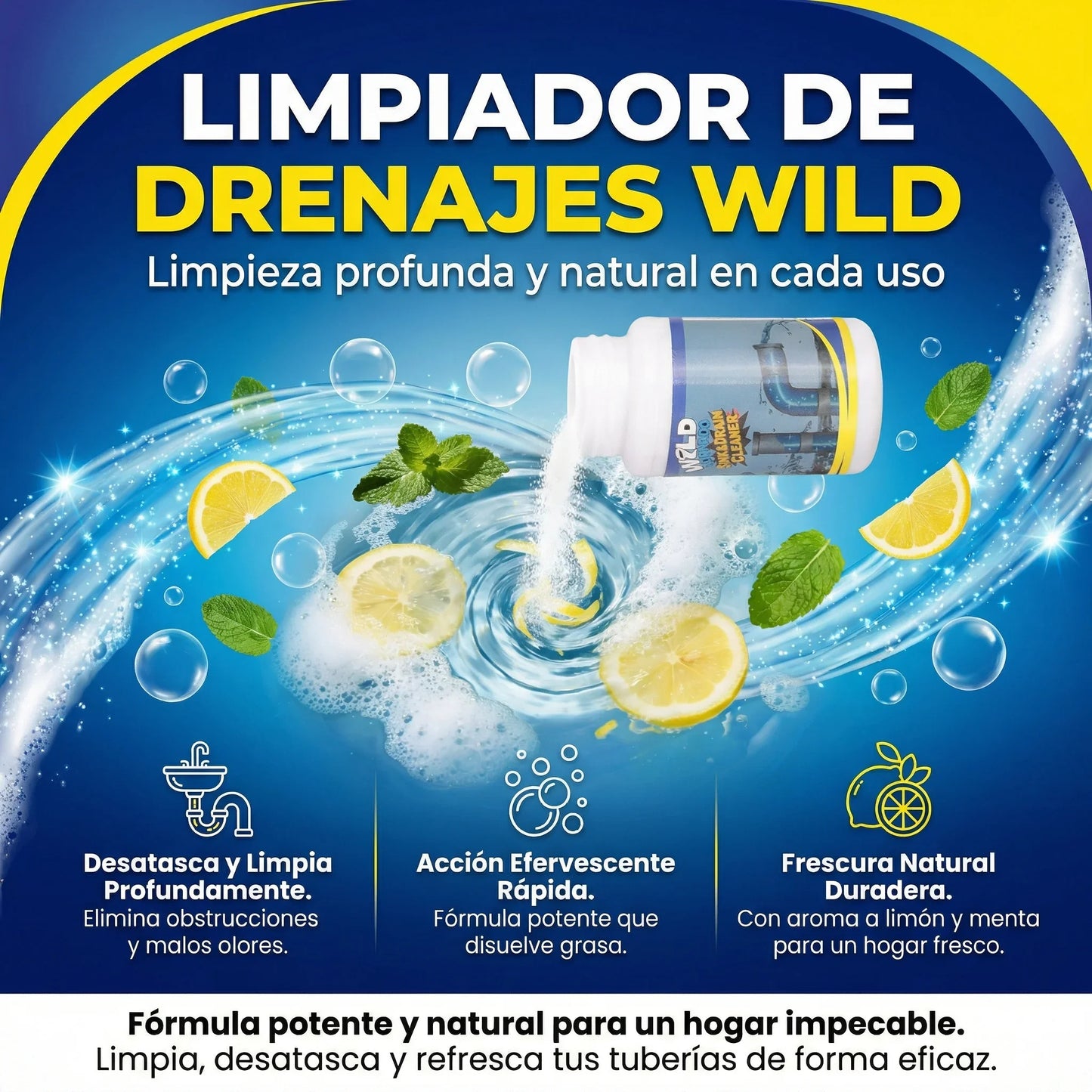 DESTAPA CAÑERIAS - WILD TORNADO